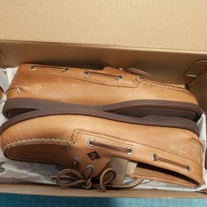 Sperry Mens Leather Loafers Size 9